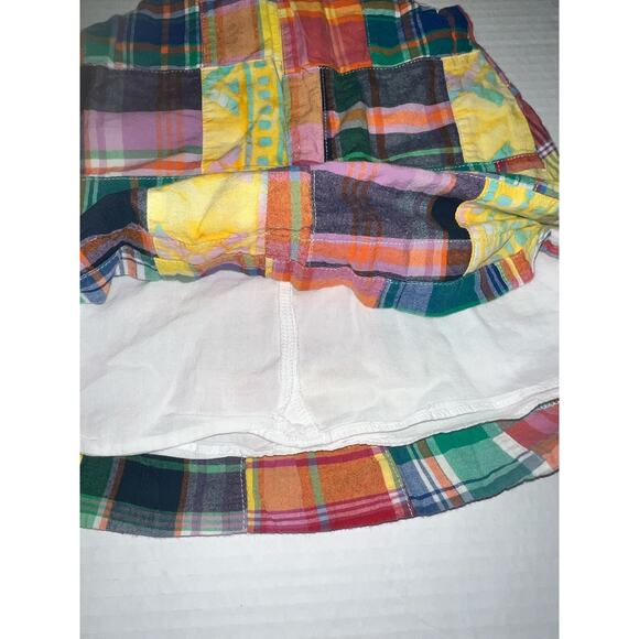 Ralph Lauren plaid patchwork sleeveless summer dress. Baby Girl size 12 months - Picture 4 of 5